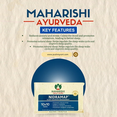 Maharishi Ayurveda Nidramap Tablets
